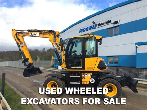 used wheeled excavators for sale